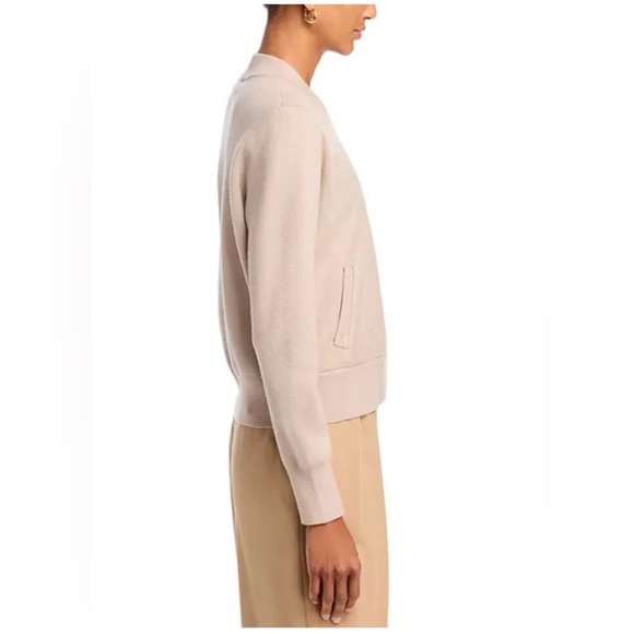 Sioni Beige Bomber Jacket - Picture 7 of 11
